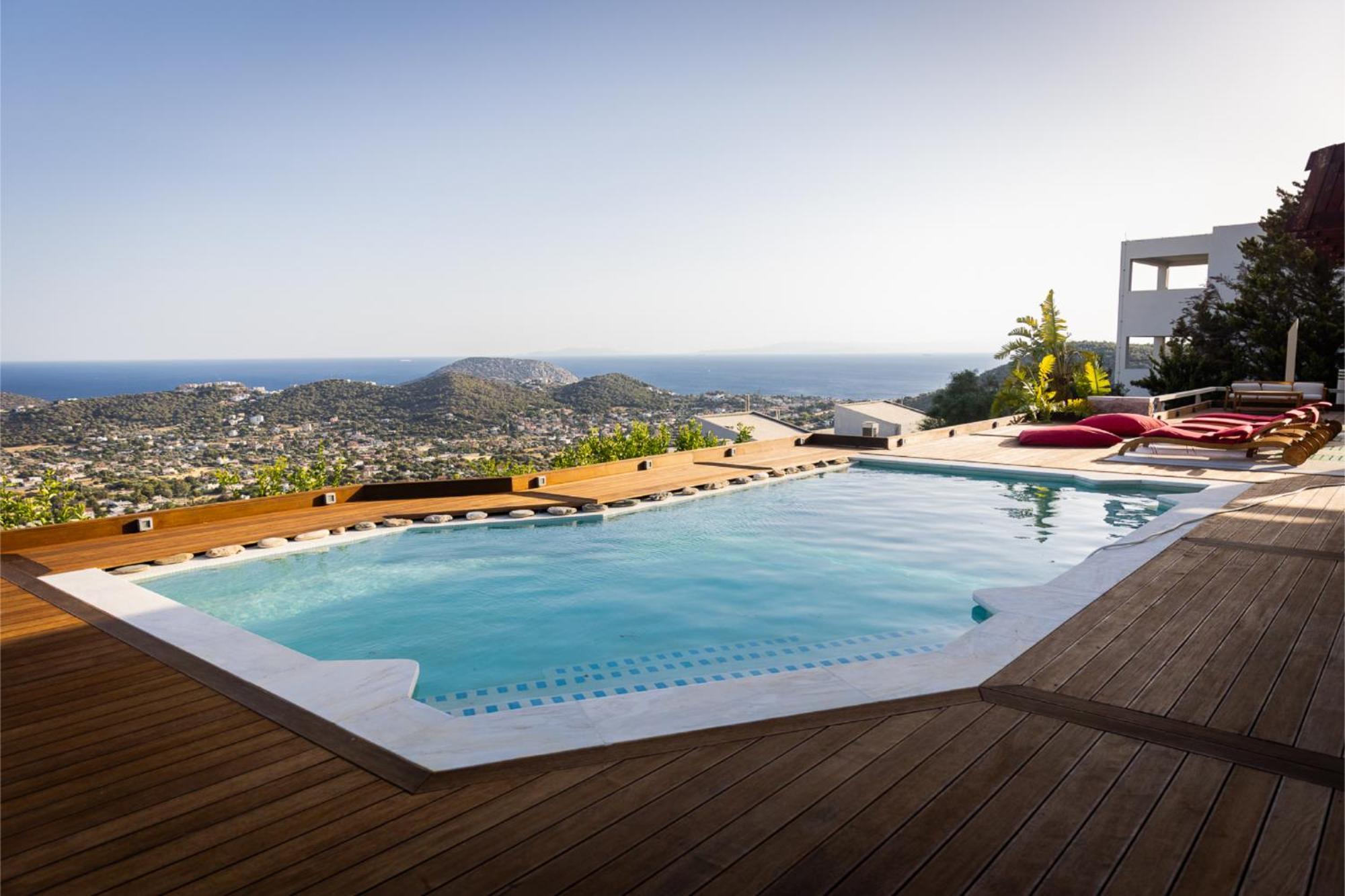 Villa Takeoff Saronida Anavyssos Exteriér fotografie