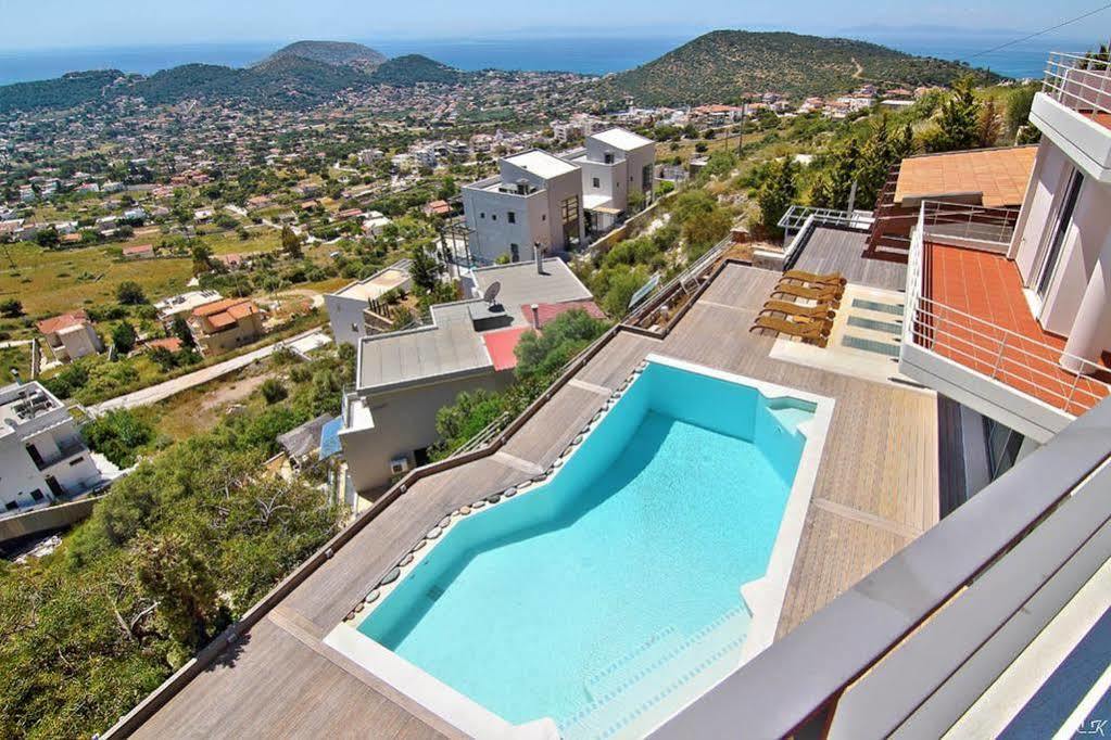 Villa Takeoff Saronida Anavyssos Exteriér fotografie